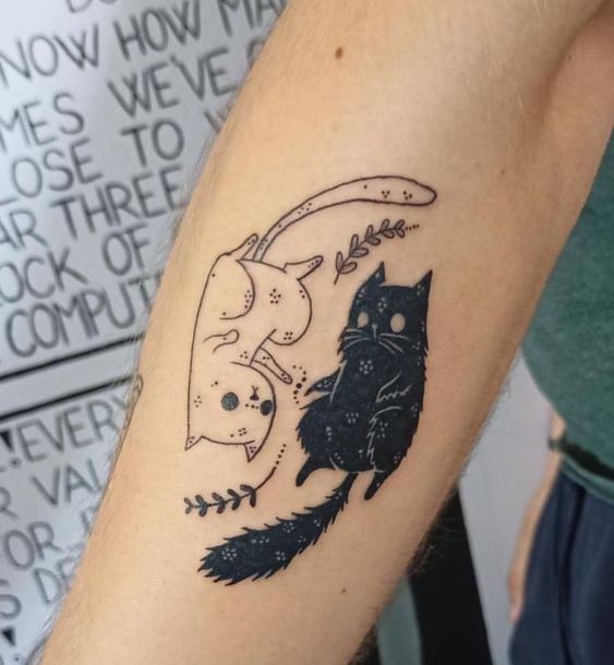 Yin Yang Cats
