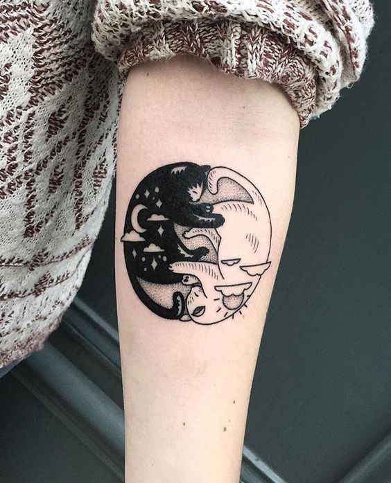 Yin Yang Cats