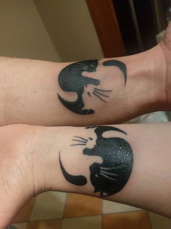 Yin Yang Cats