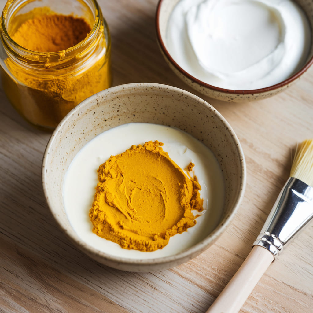 Yogurt and Turmeric Glow Pack