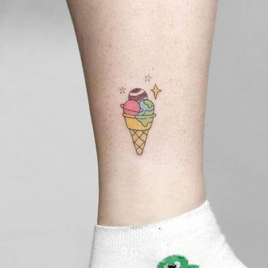 Yummy Dessert Tattoos