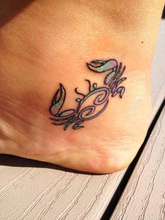  Zodiac Sign Tattoos On Foot