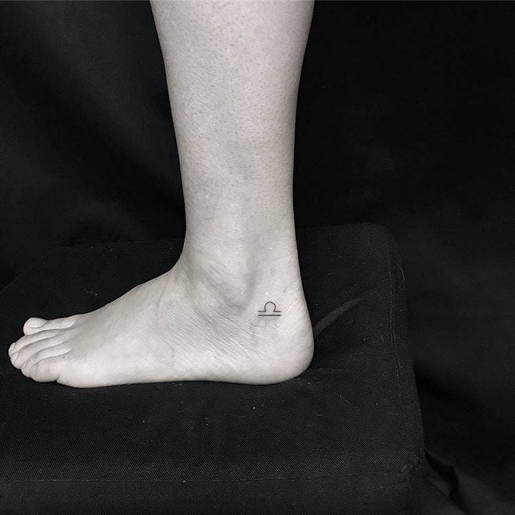  Zodiac Sign Tattoos On Foot
