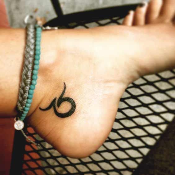  Zodiac Sign Tattoos On Foot