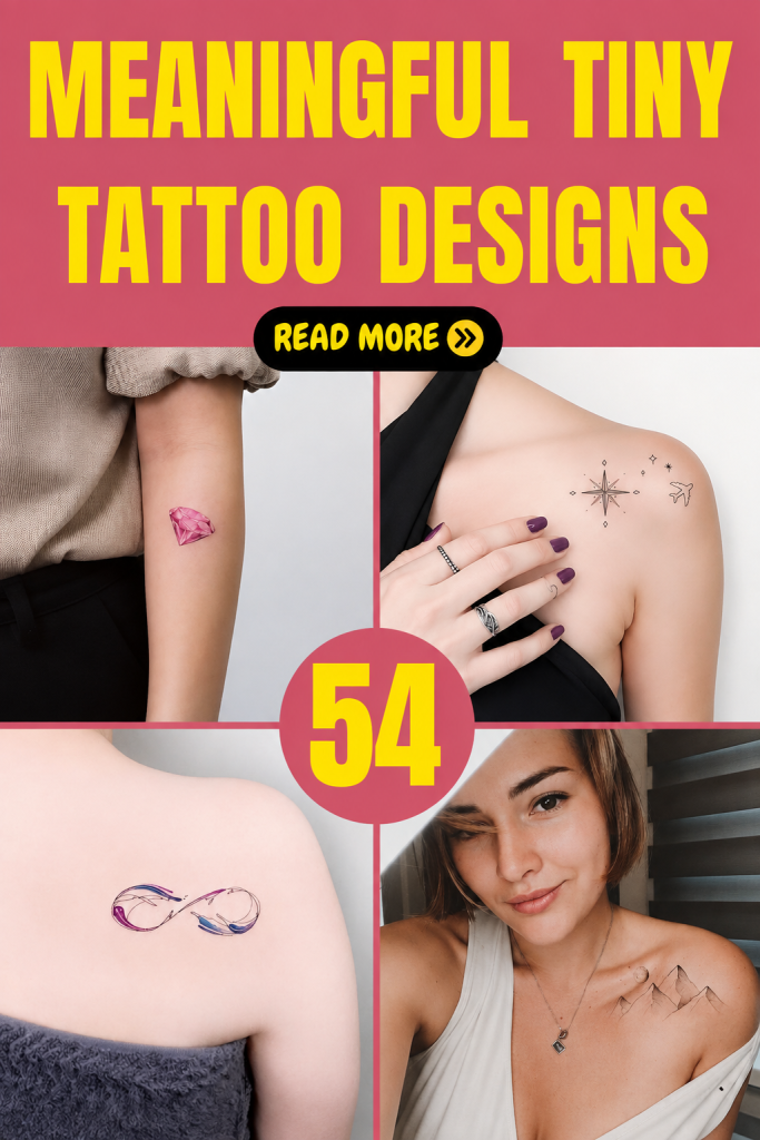 50+ Meaningful Mini Tattoos To Keep Personal