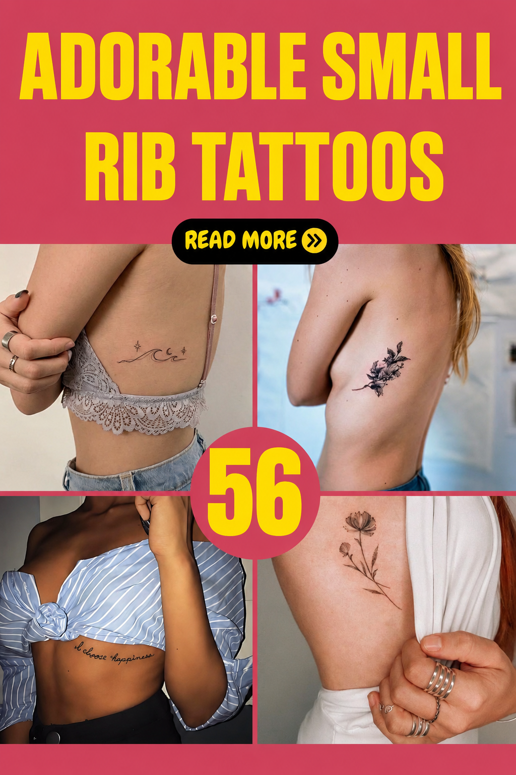 50+ Small Rib Tattoos Ideas With Real Charm
