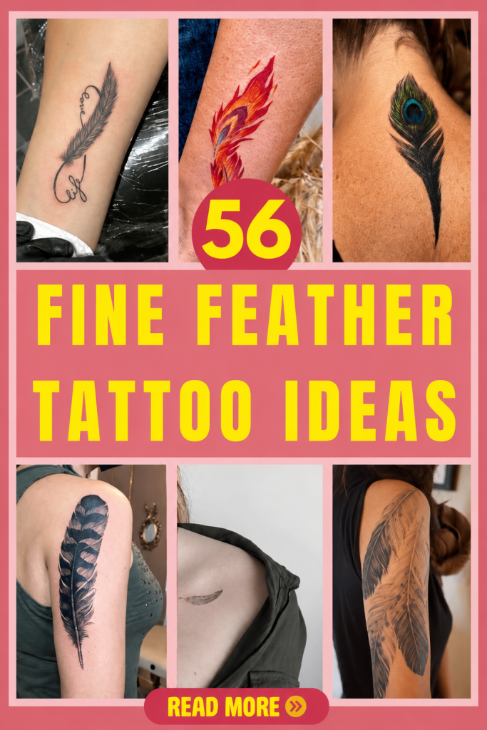 50+ Stunning Feather Tattoos to Inspire Your Next Ink