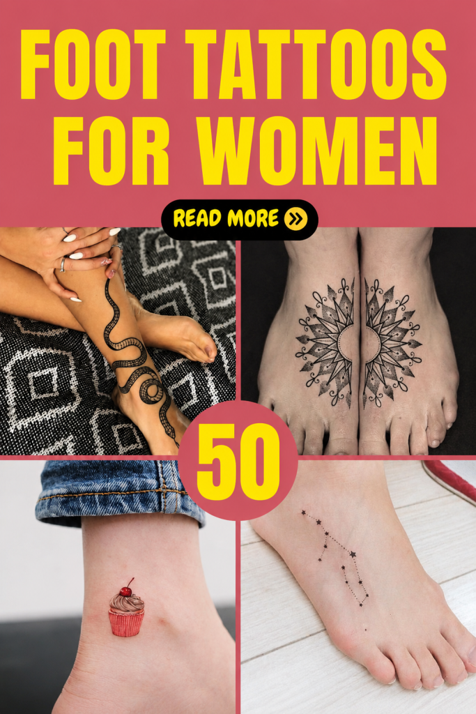50+ Symbolic Foot Tattoos With a Deeper Meaning