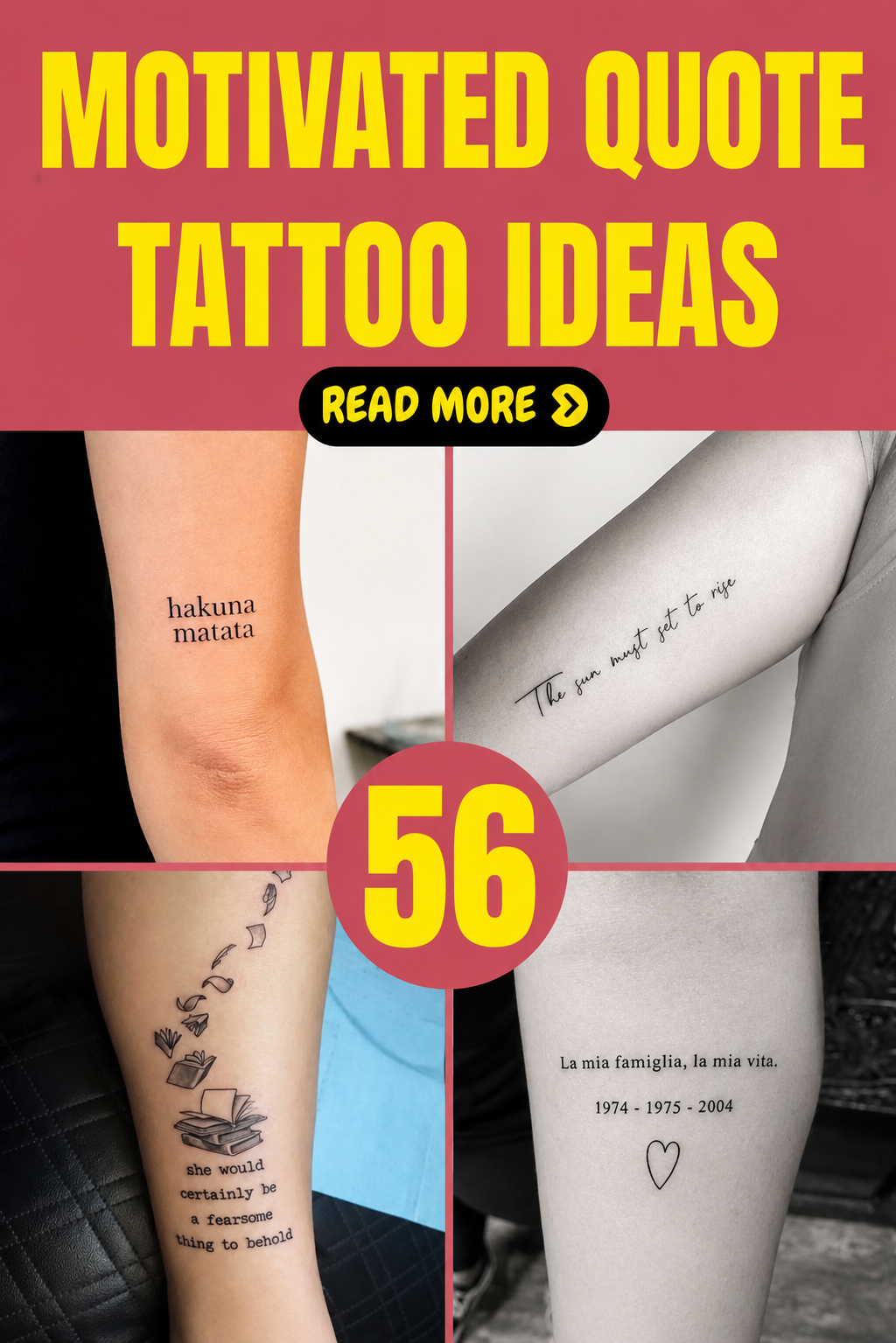 45+ Meaningful Quote Tattoo Ideas for Inner Strength