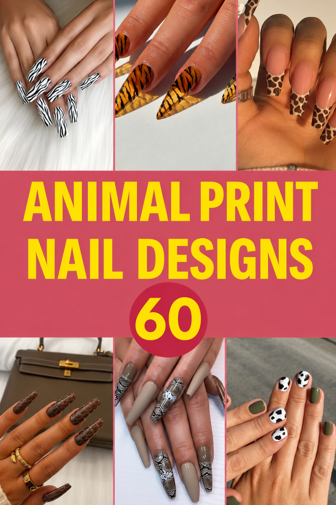 50+ Animal Print Nail Designs To Get Your Wild Side Out