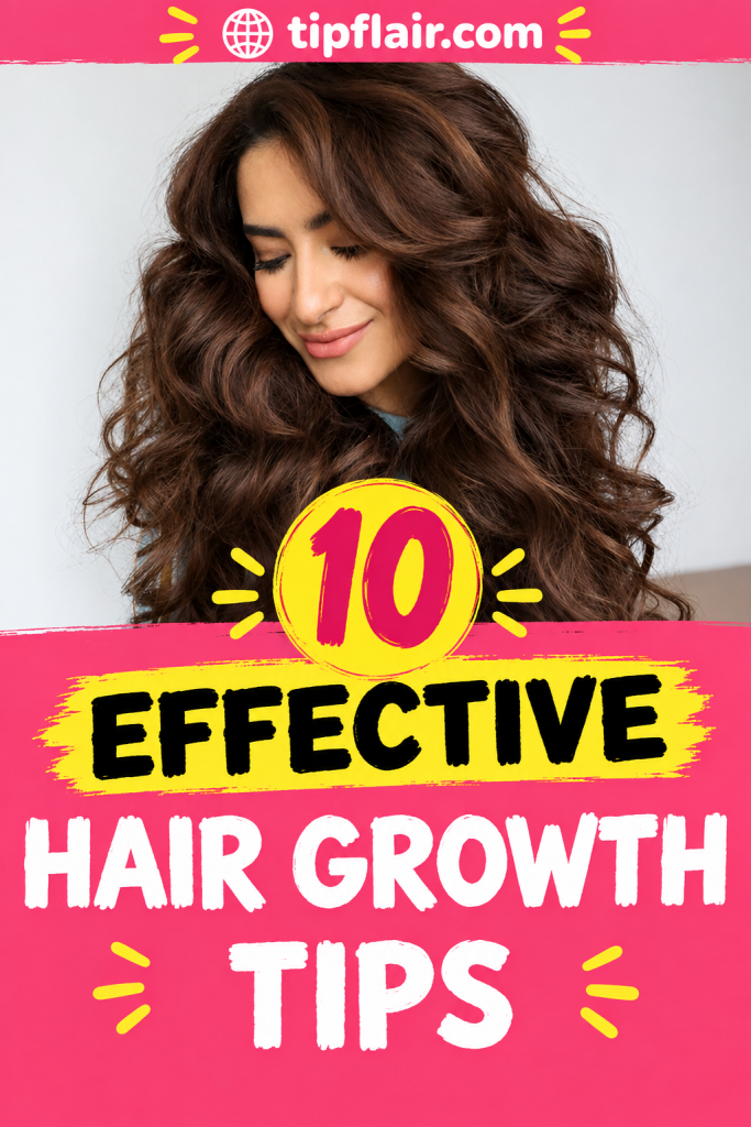 10 Effective Hair Growth Tips That Are Scientifically Proven
