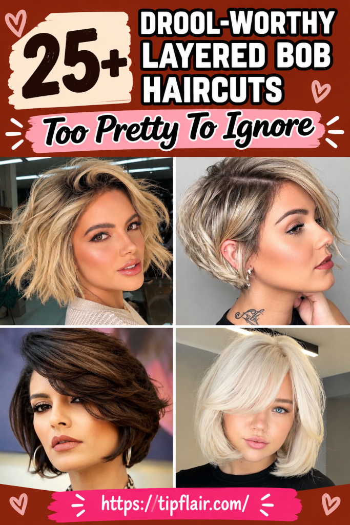 25+ Drool-Worthy Layered Bob Haircuts Too Pretty To Ignore