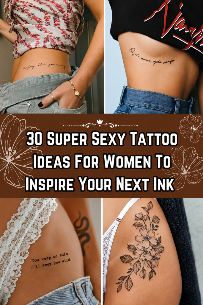 30 Sexy Tattoo Ideas For Women To Inspire Your Next Ink