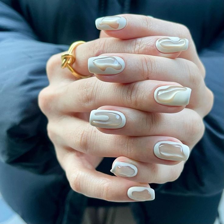 3D Matte Nail Designs4