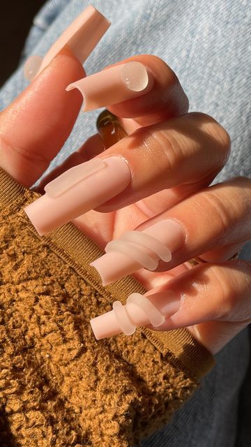 3D Matte Nail Designs6