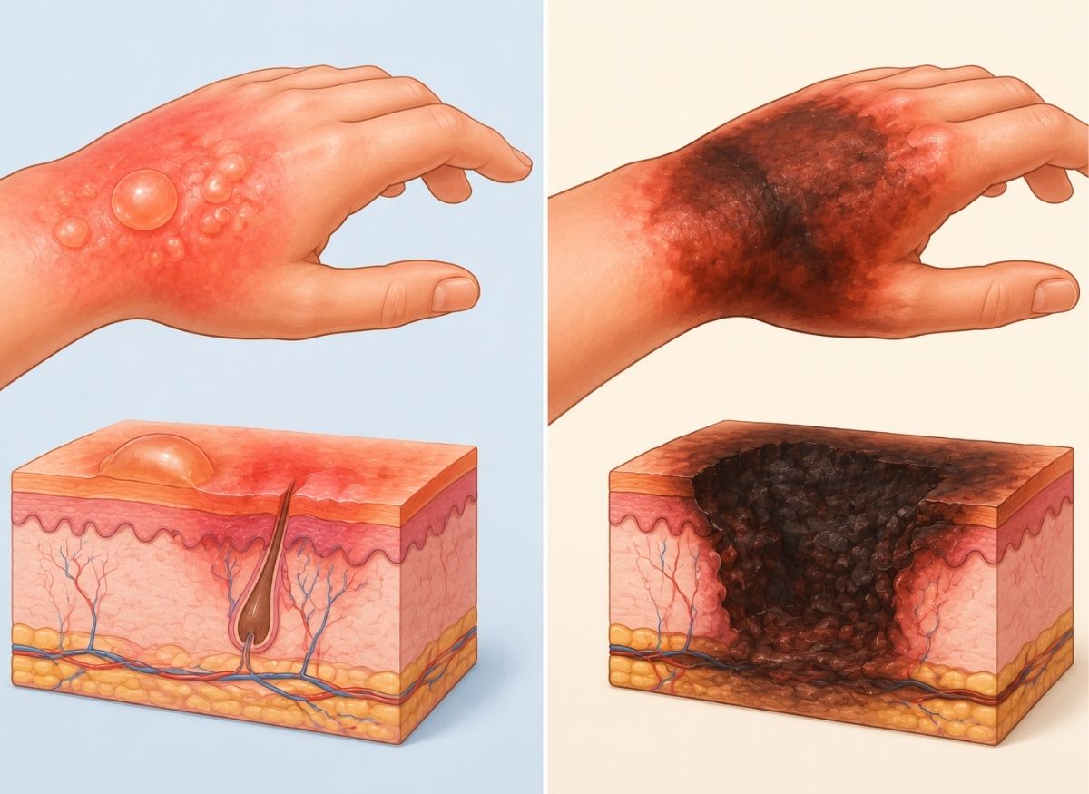 3rd Degree Burns vs 2nd Degree Burns: How to Tell the Difference