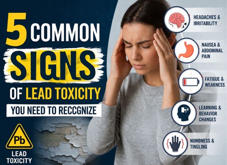 5 Common Signs of Lead Toxicity You Need to Recognize