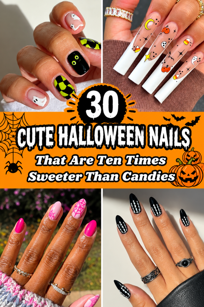 30 Cute Halloween Nails That Are Ten Times Sweeter Than Candies