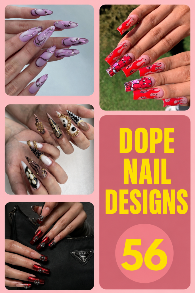 50+ Dope Nail Designs For Our Baddies To Slay