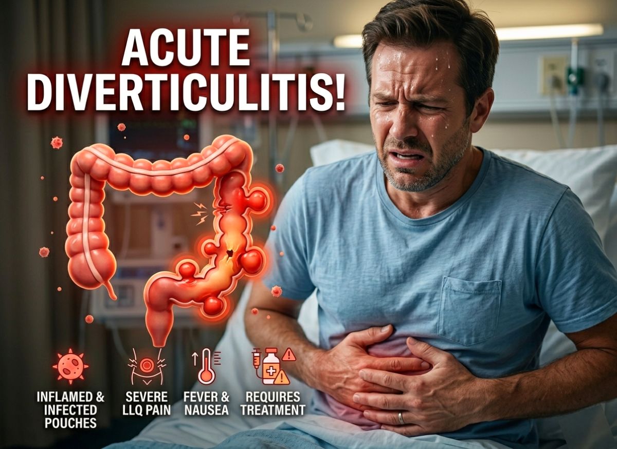 8 Key Symptoms of Acute Diverticulitis and Diet Guide for Relief