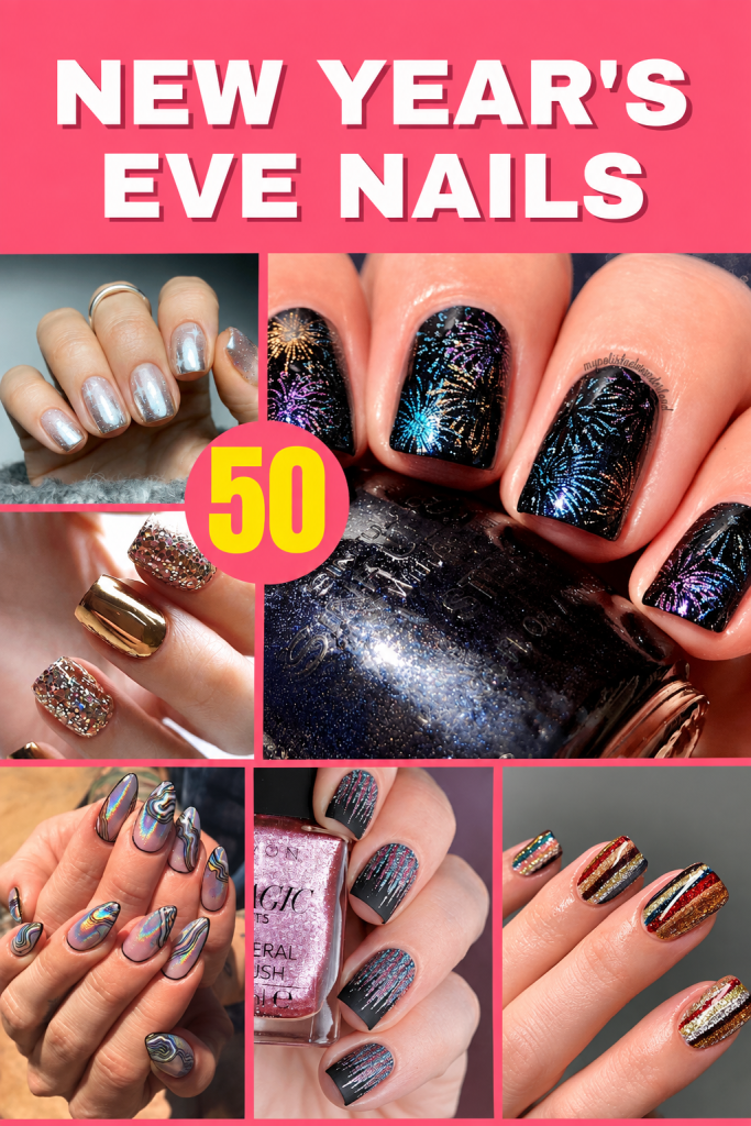 55 Gorgeous New Year’s Eve Nails To Jump-Start Your Beauty Era