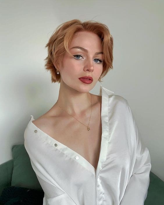 90s Layered Pixie Cut