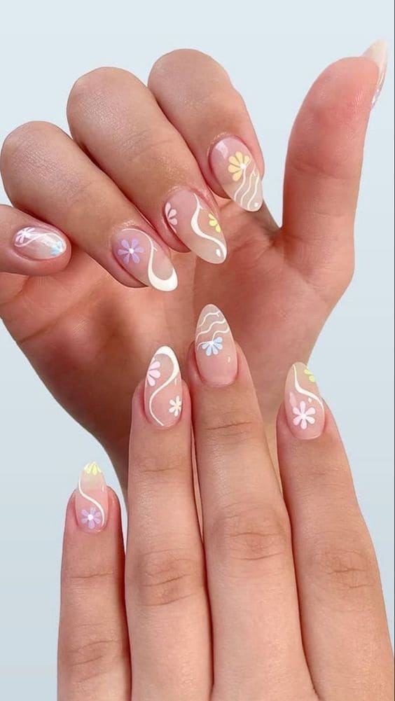  Abstract Designs on Clear Base1