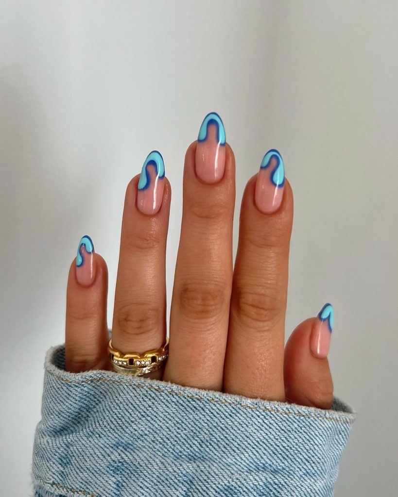 Abstract French Tips