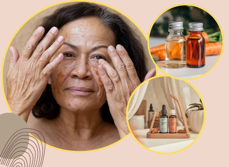 Time to Remove Age Spots with Almond Oil and Carrot Seed Oil: A Natural Glow Awaits