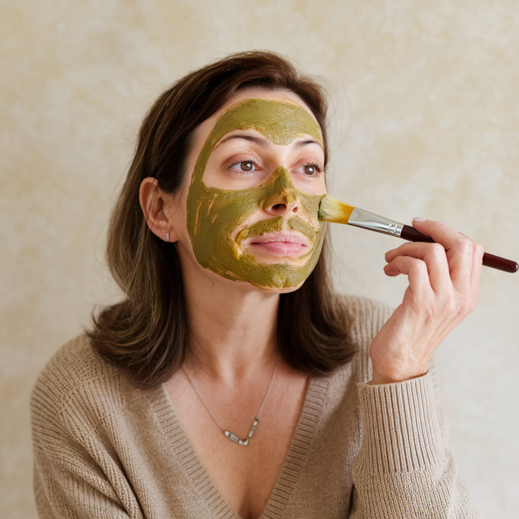 Aloe Vera and Turmeric Mask