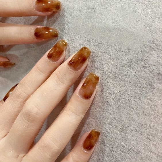 Amber Nail Art