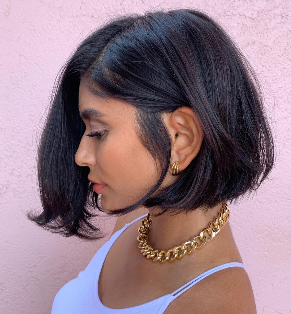 Asymmetrical Dark Bob