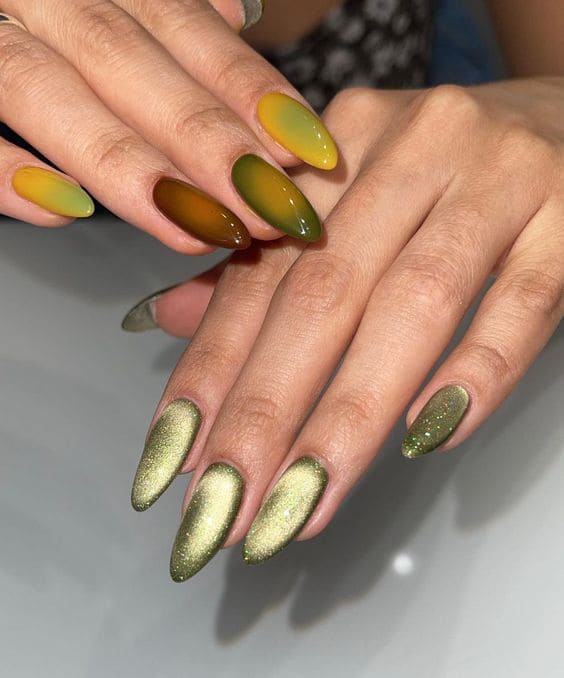 Autumn Aura Nails