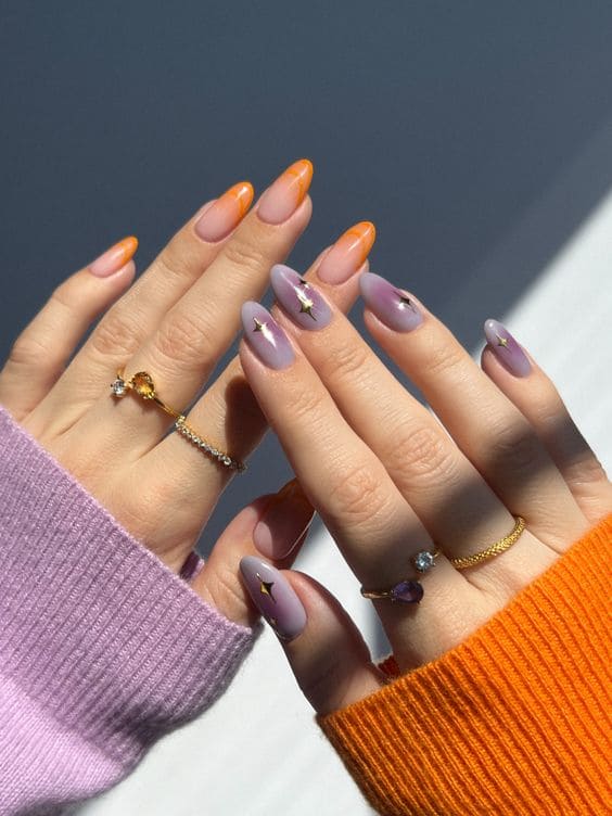 Autumn Aura Nails