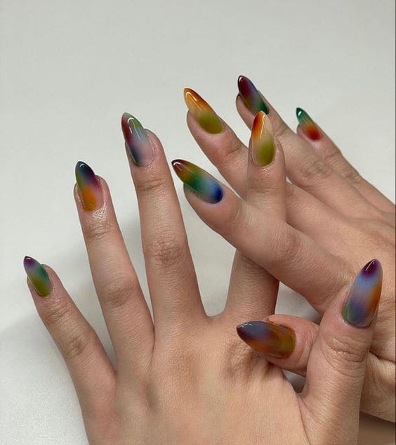 Autumn Aura Nails