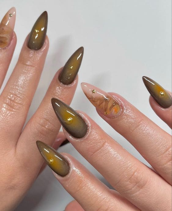 Autumn Aura Nails
