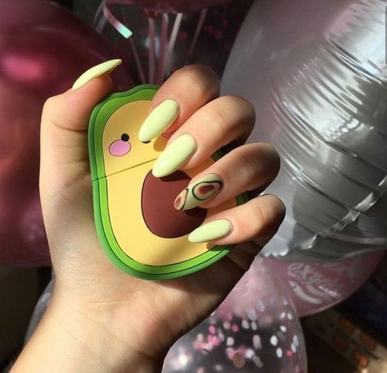 Avocado Nails