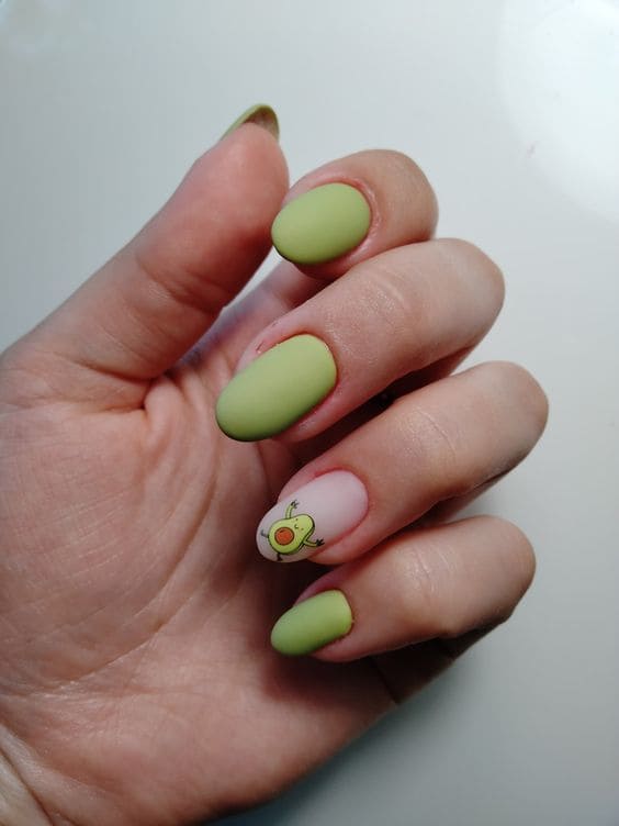 Avocado Nails