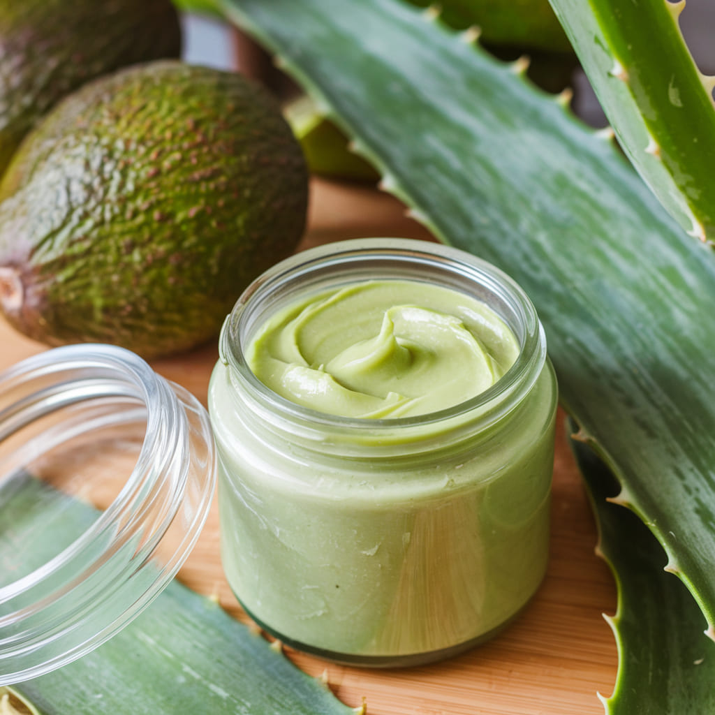 Avocado and Aloe Vera Gel Hydrating Body Lotion