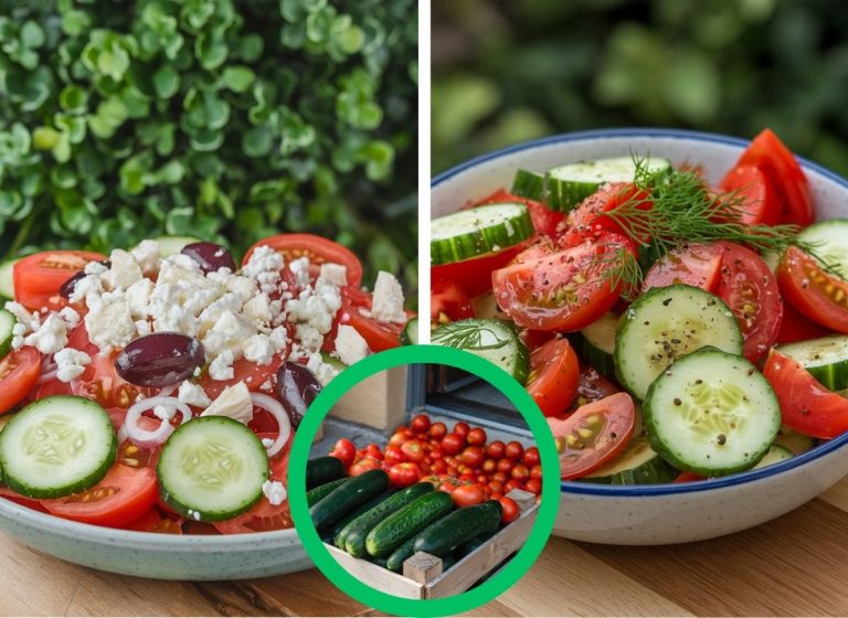 Cucumber & Tomato Salad for a Fresh, Radiant-Looking Glow