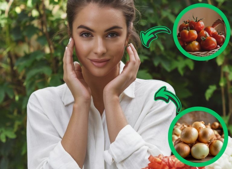DIY Tomato & Onion Remedies for Firmer, Youthful-Looking Skin