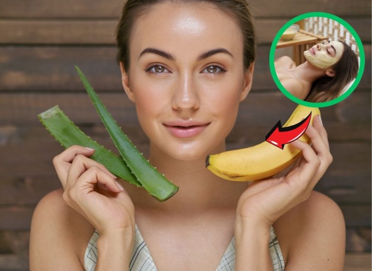 Banana & Aloe Vera Skincare for Soft, Youthful-Looking Skin