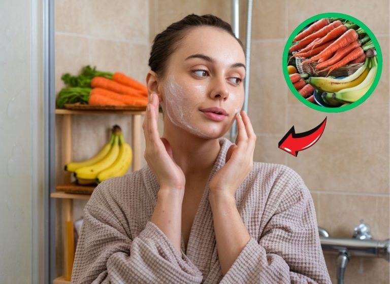 DIY Carrot & Banana Face Mask for Soft, Glowing-Looking Skin