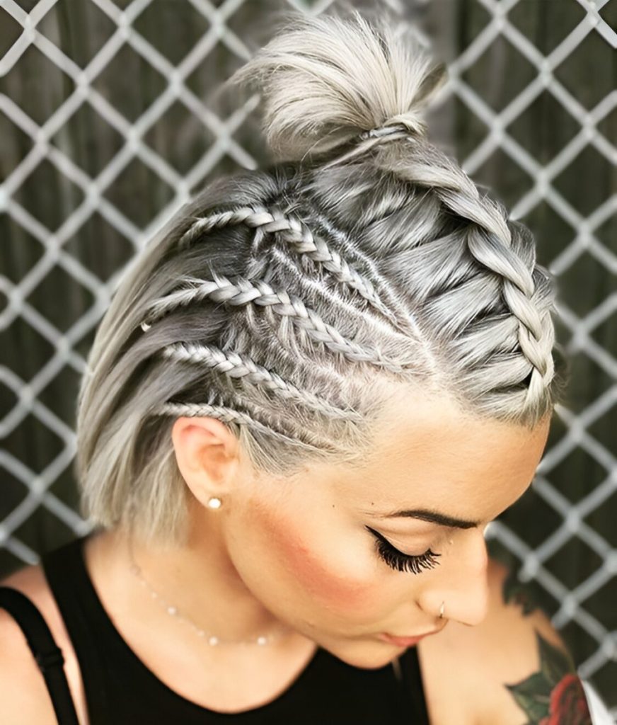 Badass Braids For Short Hair