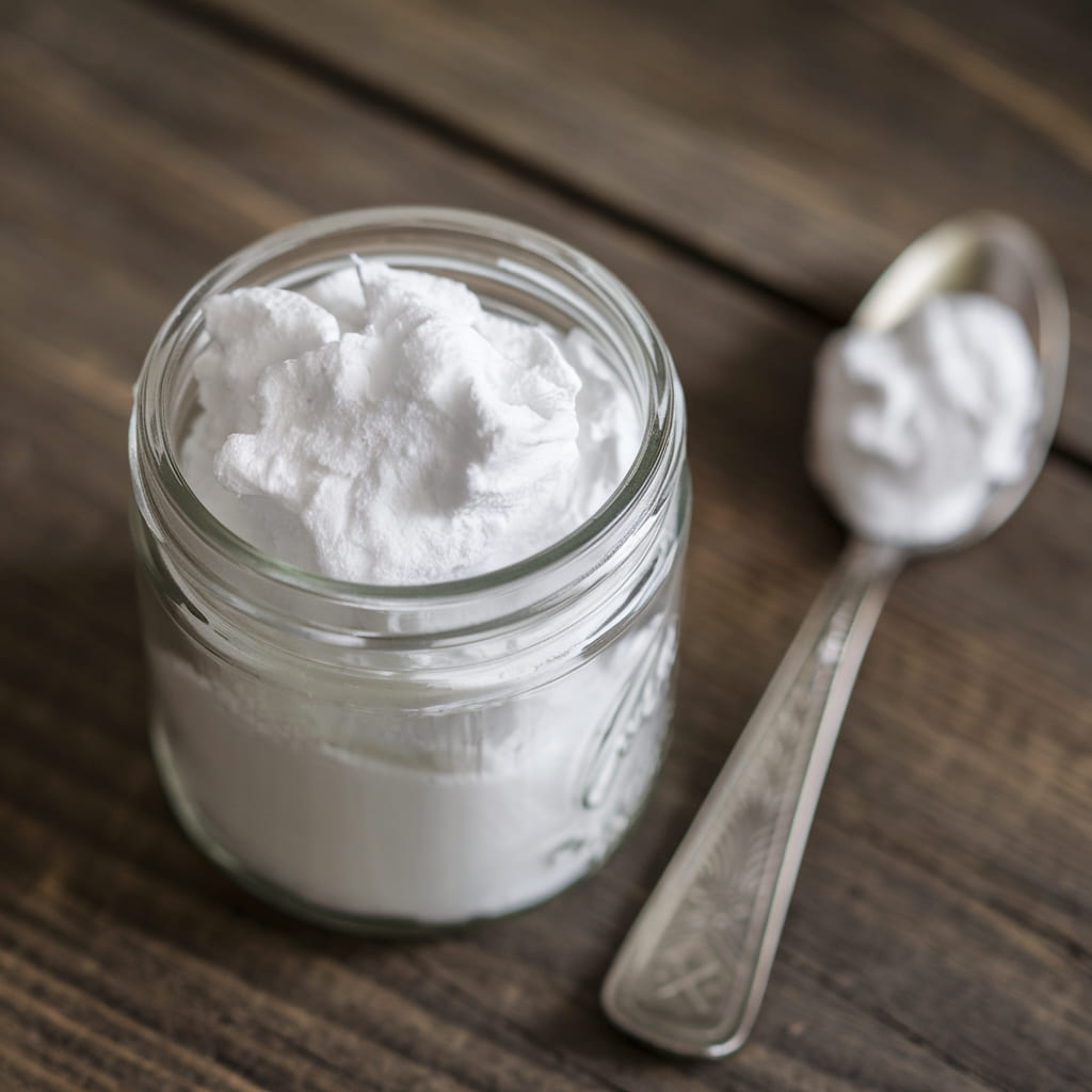 Baking Soda and Coconut Oil Treatment