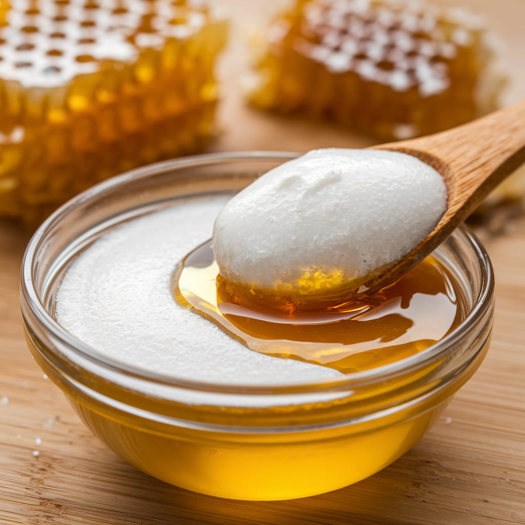 Baking Soda and Honey Healing Mask