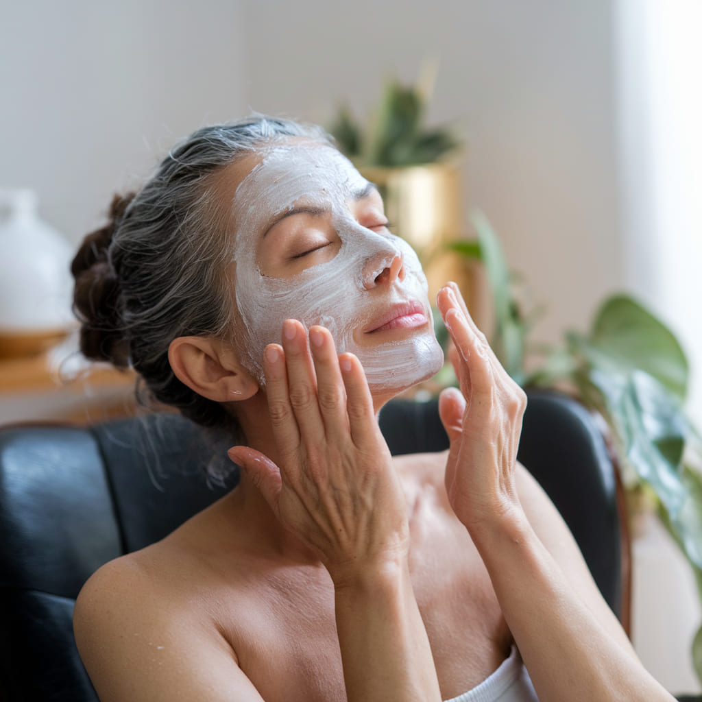 Baking Soda and Lemon Juice Brightening Mask