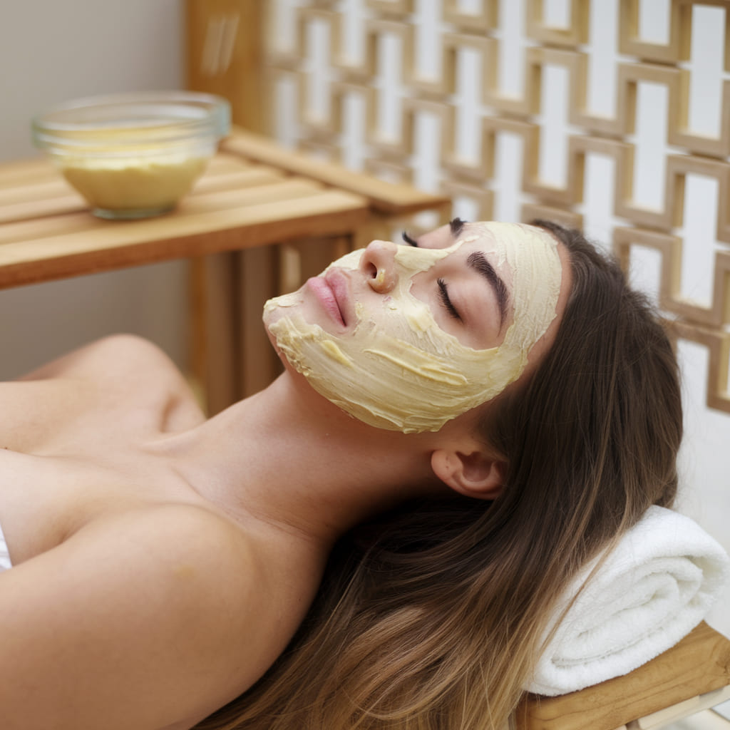 Banana, Aloe Vera, and Honey Hydration Mask