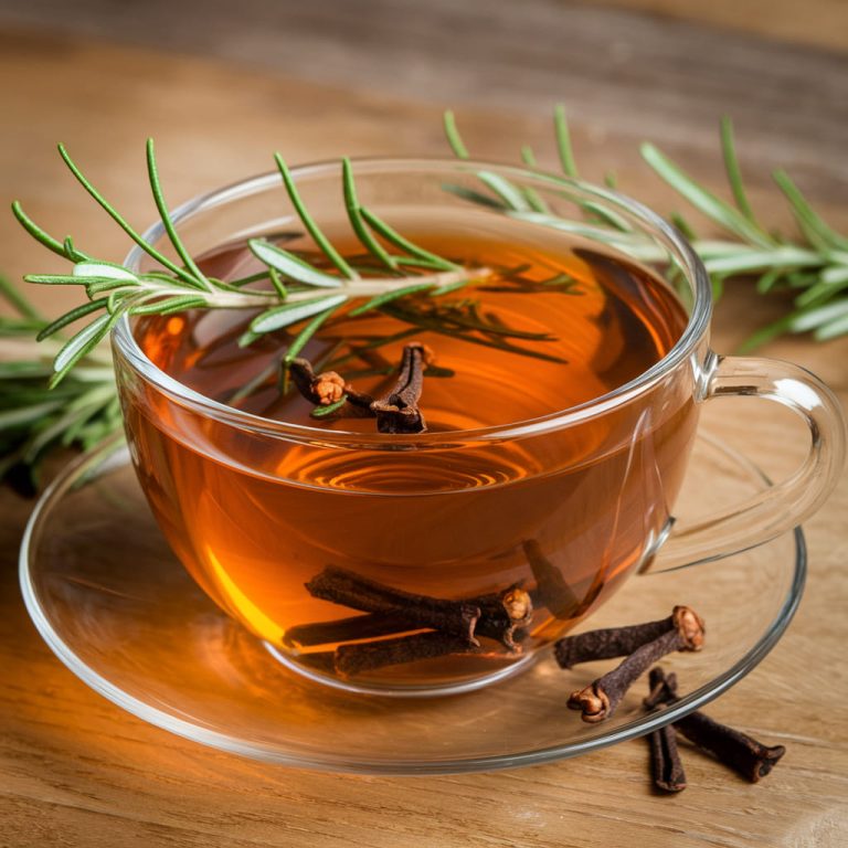 Beauty Benefits of Drinking Rosemary Clove Tea
