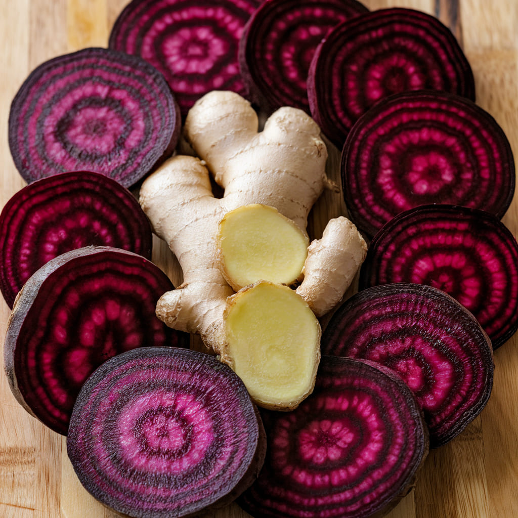 Beet and Ginger Juice is a Skin-Boosting Powerhouse